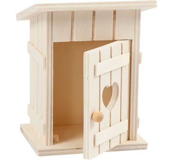 Miniatur Toilettenhäuschen