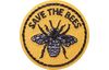 Bügelapplikation "Save the Bees"