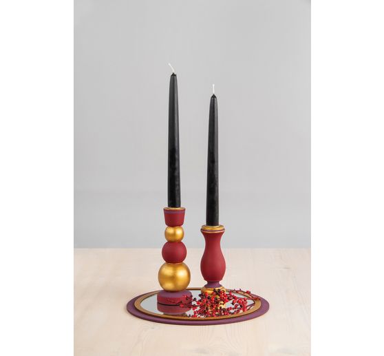 Holzplatten/-ringe Set