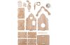 VBS Wooden building kit "Rabbit houses", with LED