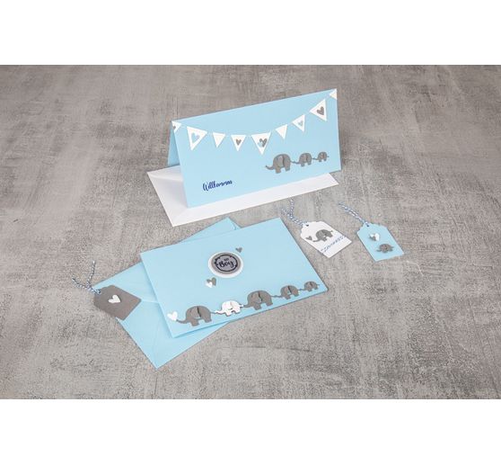Clear Stamps "Willkommen Baby"