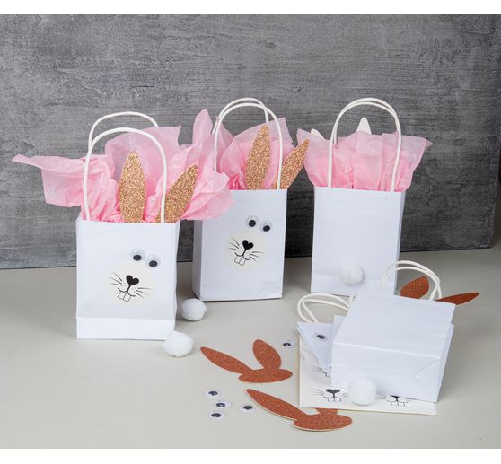 Geschenktaschen-Set "Osterhasen"