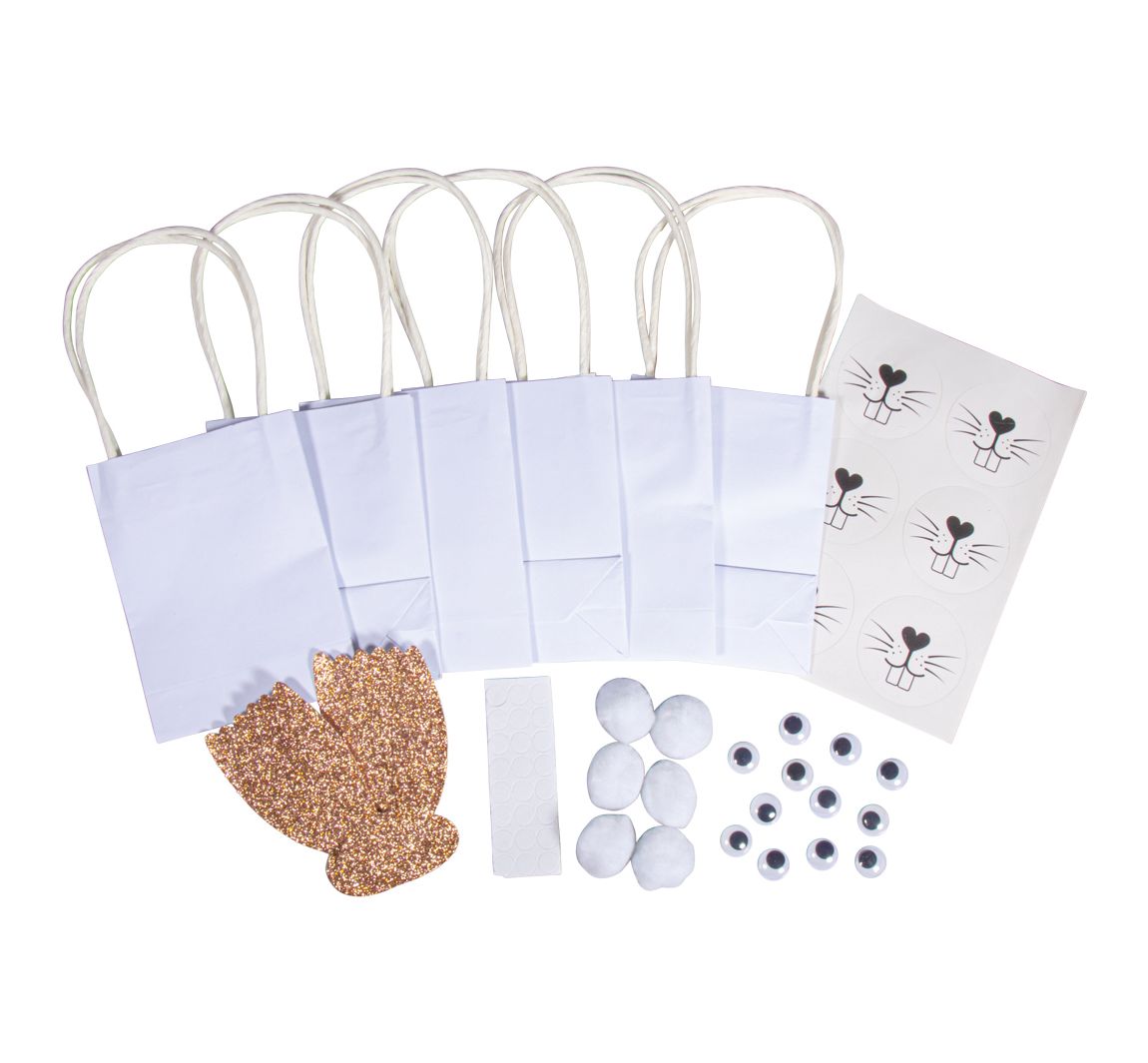 Geschenktaschen-Set "Osterhasen"