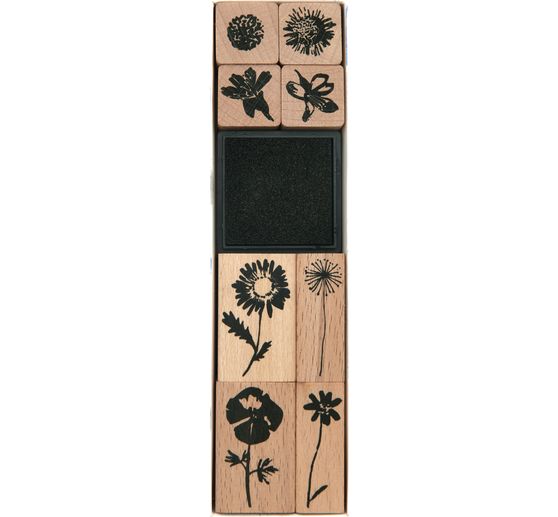Stempel-Set XL "Wildblumen"