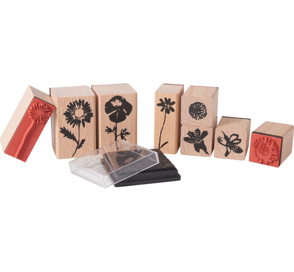 Stempel-Set XL "Wildblumen"