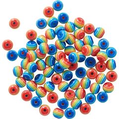 VBS Großhandelspackung 200g Acrylperlen Bunt-Marmoriert opak Ø 12cm ohne Naht VBS Großhandelspackung 200g Acrylperlen Bunt-Marmoriert opak Ø 12cm ohne Naht