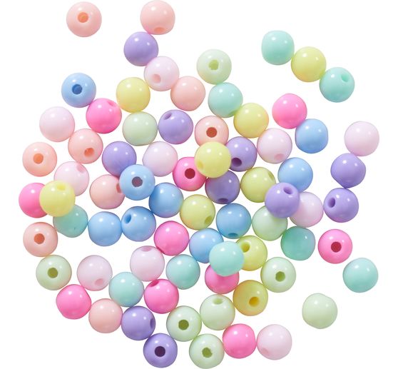 Perlen-Set, Rainbow Pastell