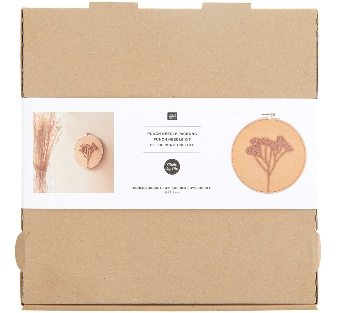 Rico Design Punch Needle Packung "Schleierkraut"