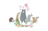 Sizzix Thinlits Stanzschablone "Quirky Animals"