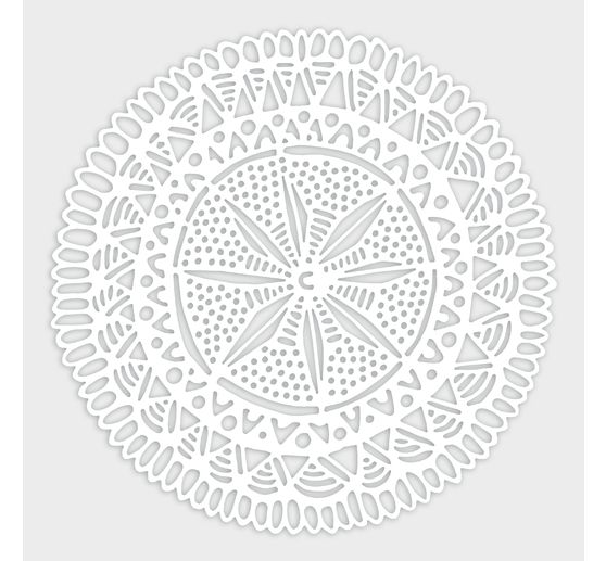 Schablone "Mandala Kreis 2", 15x15cm