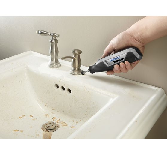 Dremel 7760 Lite, 15 tlg. Zubehör, Akku-Multitool, USB-Kabel