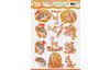 3D punching sheet set "Autumn magic"