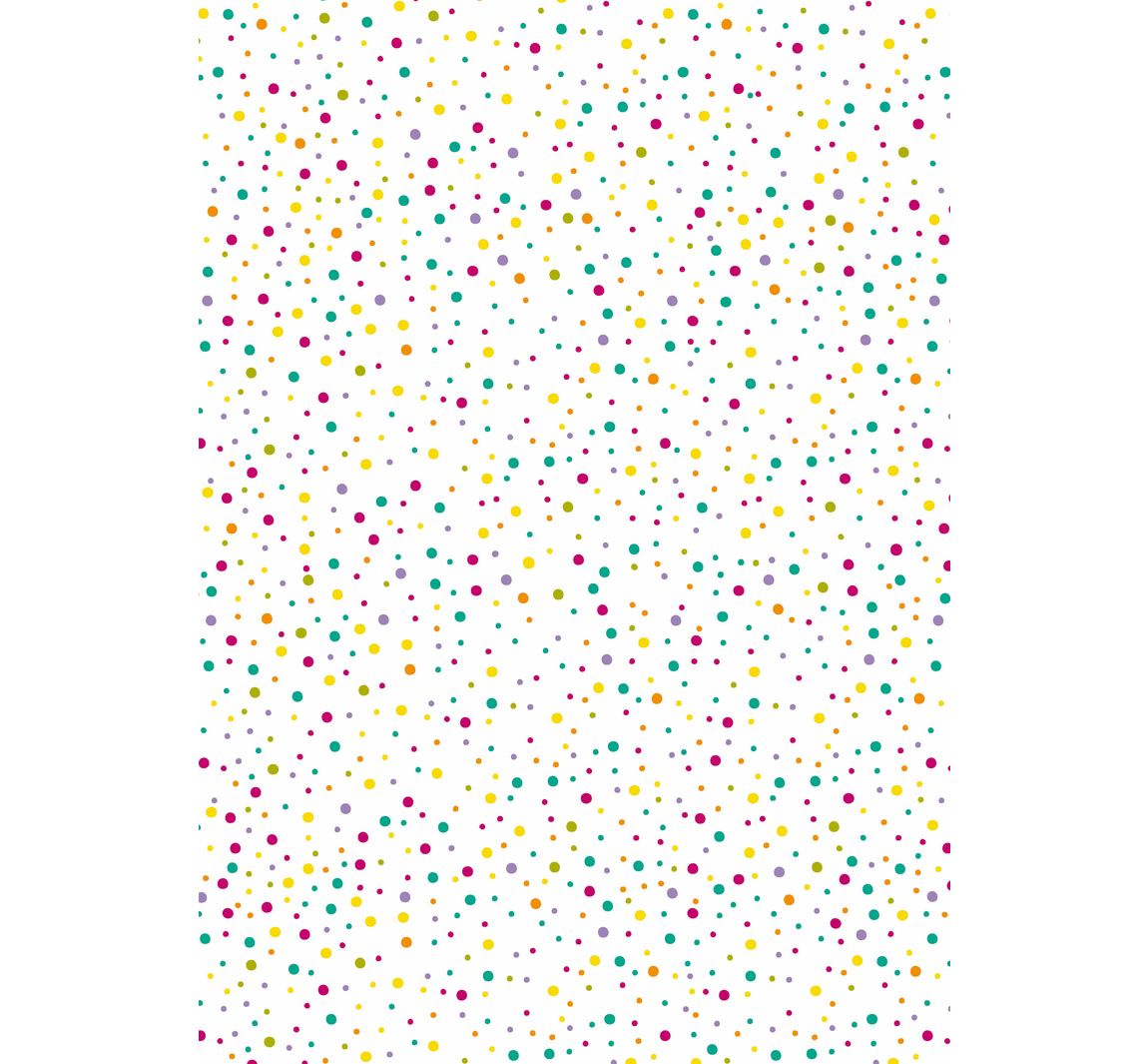 Transparentpapier "Regenbogen Punkte"