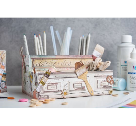VBS Utensilienbox mit 6 Fächern