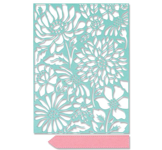 Sizzix Thinlits Stanzschablone "Botanic Scene"
