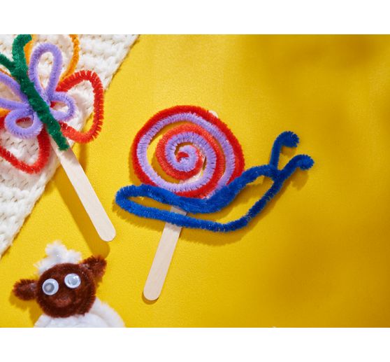 VBS Chenilledraht "Farbenmix", 30 cm, 20er-Set