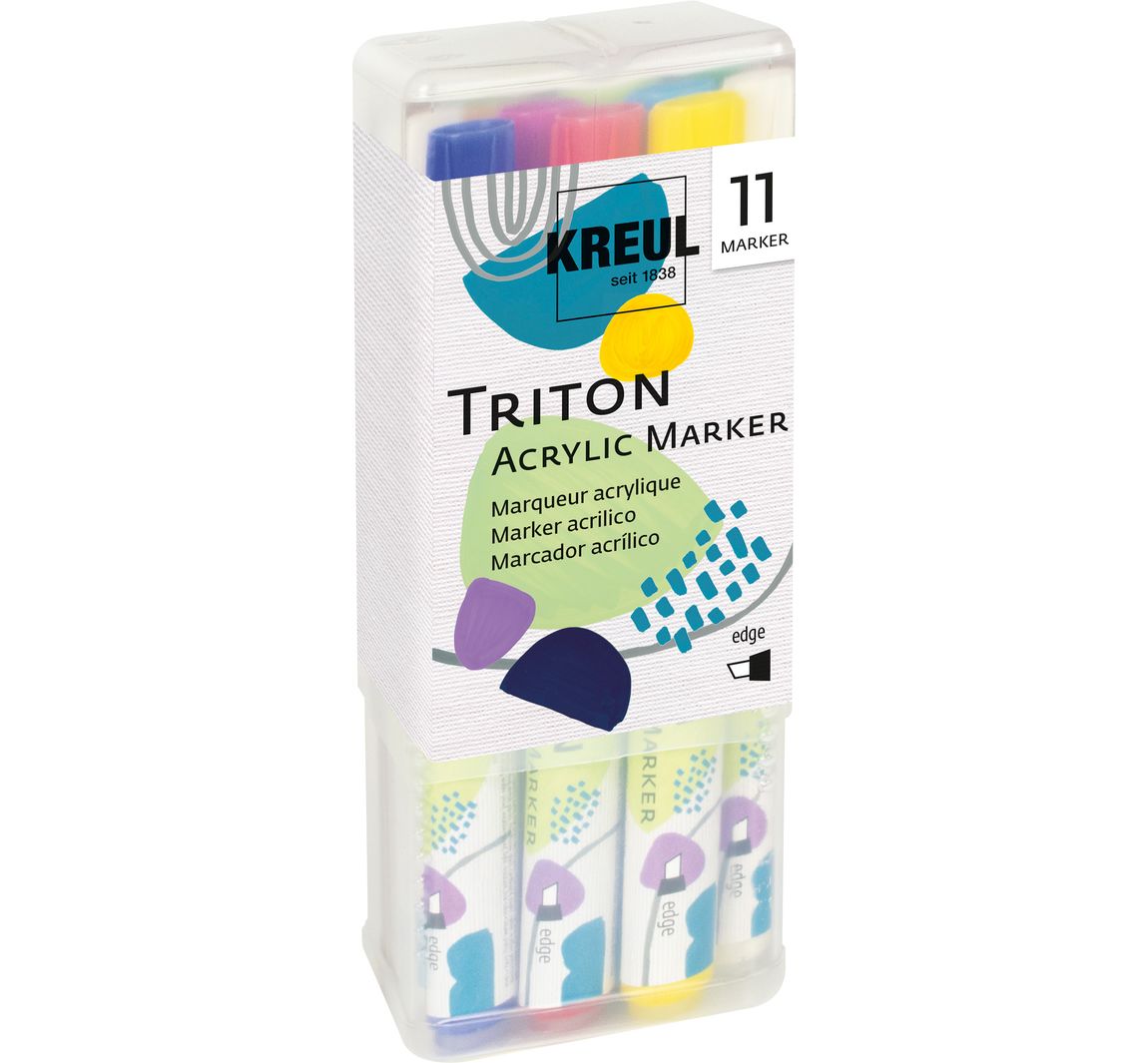 KREUL Triton Acrylic Marker "Edge" Powerpack