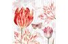 Serviette "Tulpen Gruß"