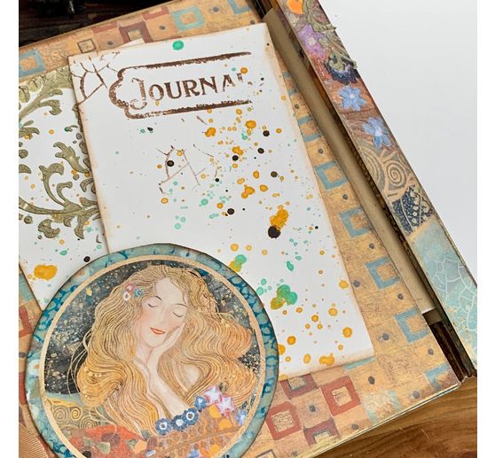 Scrapbook-Block "Klimt Backgrounds"