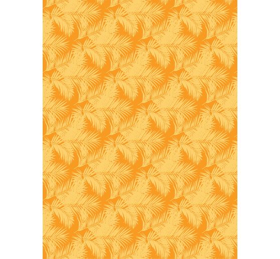 Décopatch-Papier "Farn Orange"