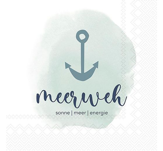 Serviette "Meerweh Aqua"