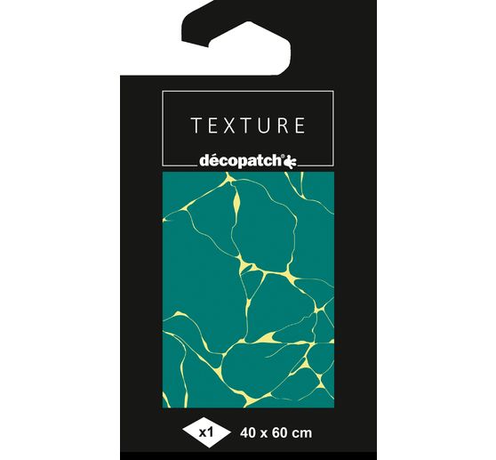 Décopatch Hot-Foil Papier "Kintsugi Türkis"