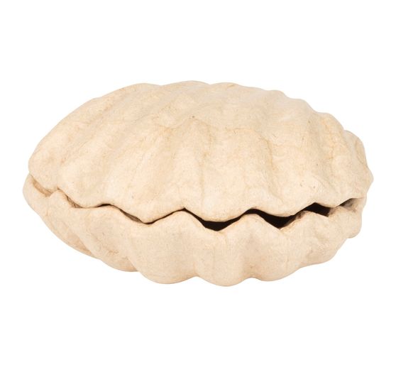 Muschelbox, Pappmaché