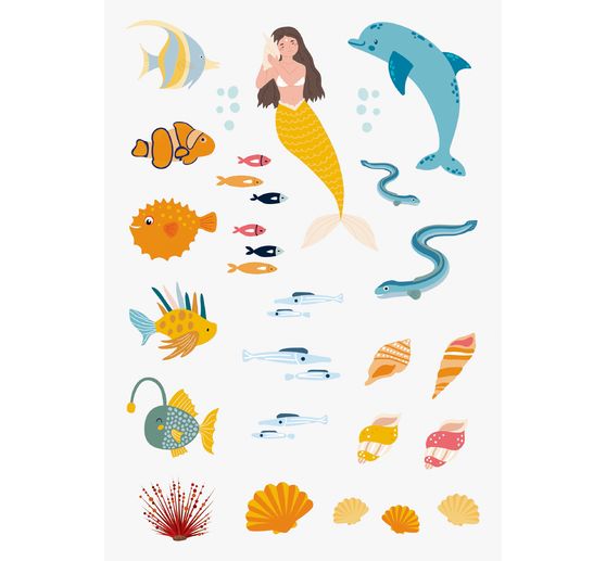 Fenster Sticker "Unterwasser"