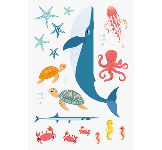 Fenster Sticker "Unterwasser"