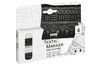 KREUL Textil Marker Opak "Black & White", 4er-Set