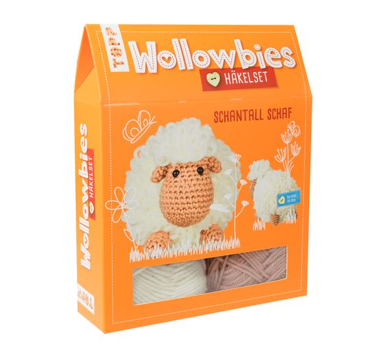 Wollowbies Häkelset "Schantall Schaf"