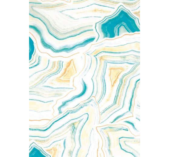 Décopatch paper "Marble Lagoon"