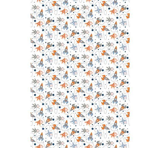 Décopatch Hot-Foil Papier "Astronauten und Raketen"