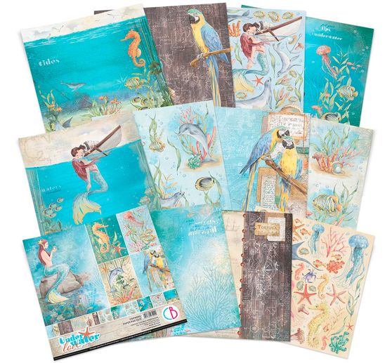 Scrapbook-Papier "Underwater Love"