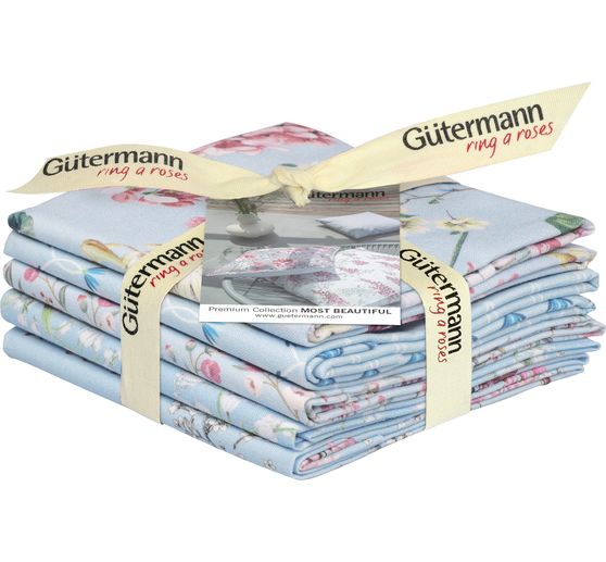 Gütermann Stoffpaket "Most Beautiful", Himmelblau