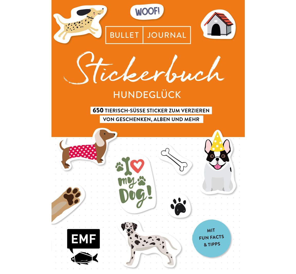 Buch "Bullet Journal Stickerbuch - Hundeglück"