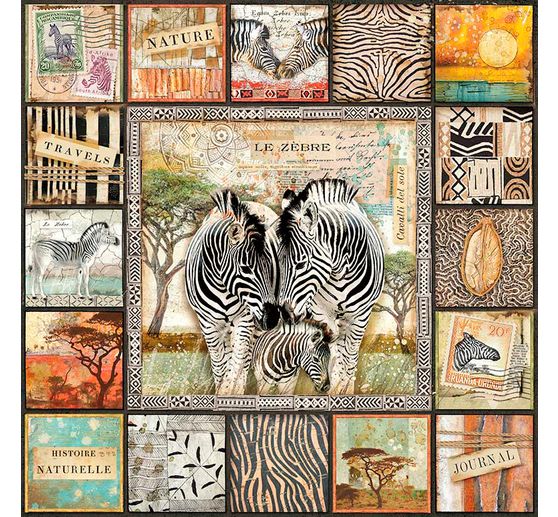 Scrapbook-Block "Savana"