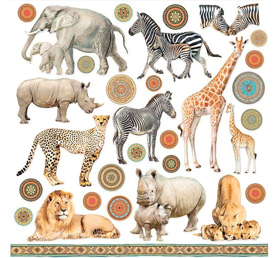 Scrapbook-Block "Savana"