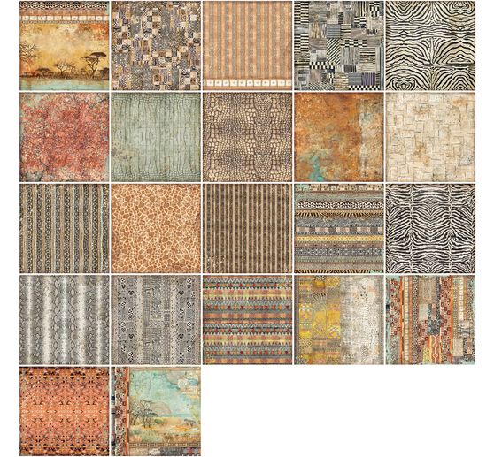 Scrapbook block "Savana Backgrounds"