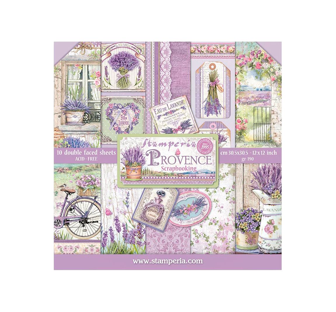 Scrapbook-Block "Provence"