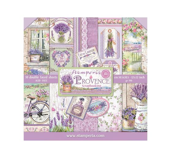 Scrapbook-Block "Provence"