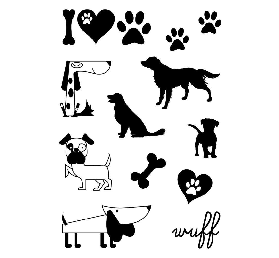 Clear Stamps "Hunde"