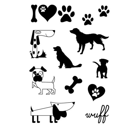 Clear Stamps "Hunde"