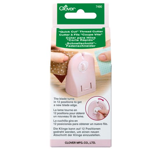 Clover "Quick Cut" Schnellschnitt-Fadenschneider