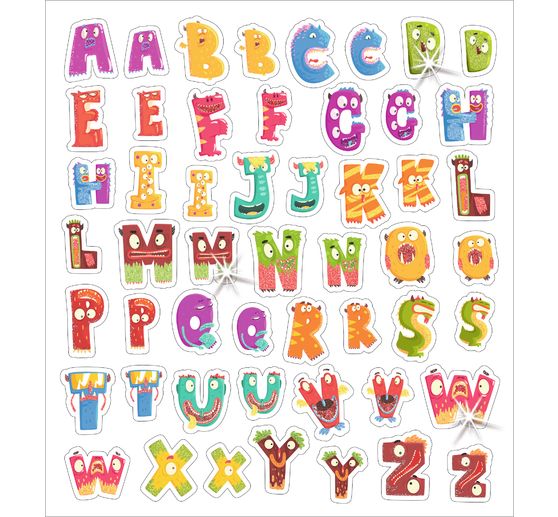 Glitzer-Sticker "Animals"