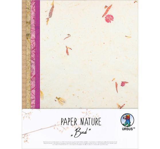 Naturpapiere "Fuchsia"
