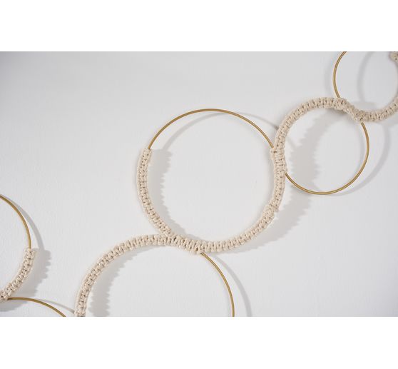 Metallring "Kreis", Goldfarben, 10er-Set