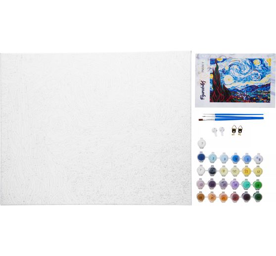Malen nach Zahlen "Van Gogh - Sternennacht"