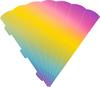 Schultüten-Zuschnitt, regenbogen
