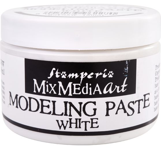 Stamperia "Modeling Paste", White 